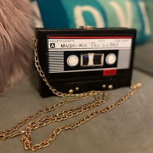 Mixtape cassette retro clutch purse, super cute!